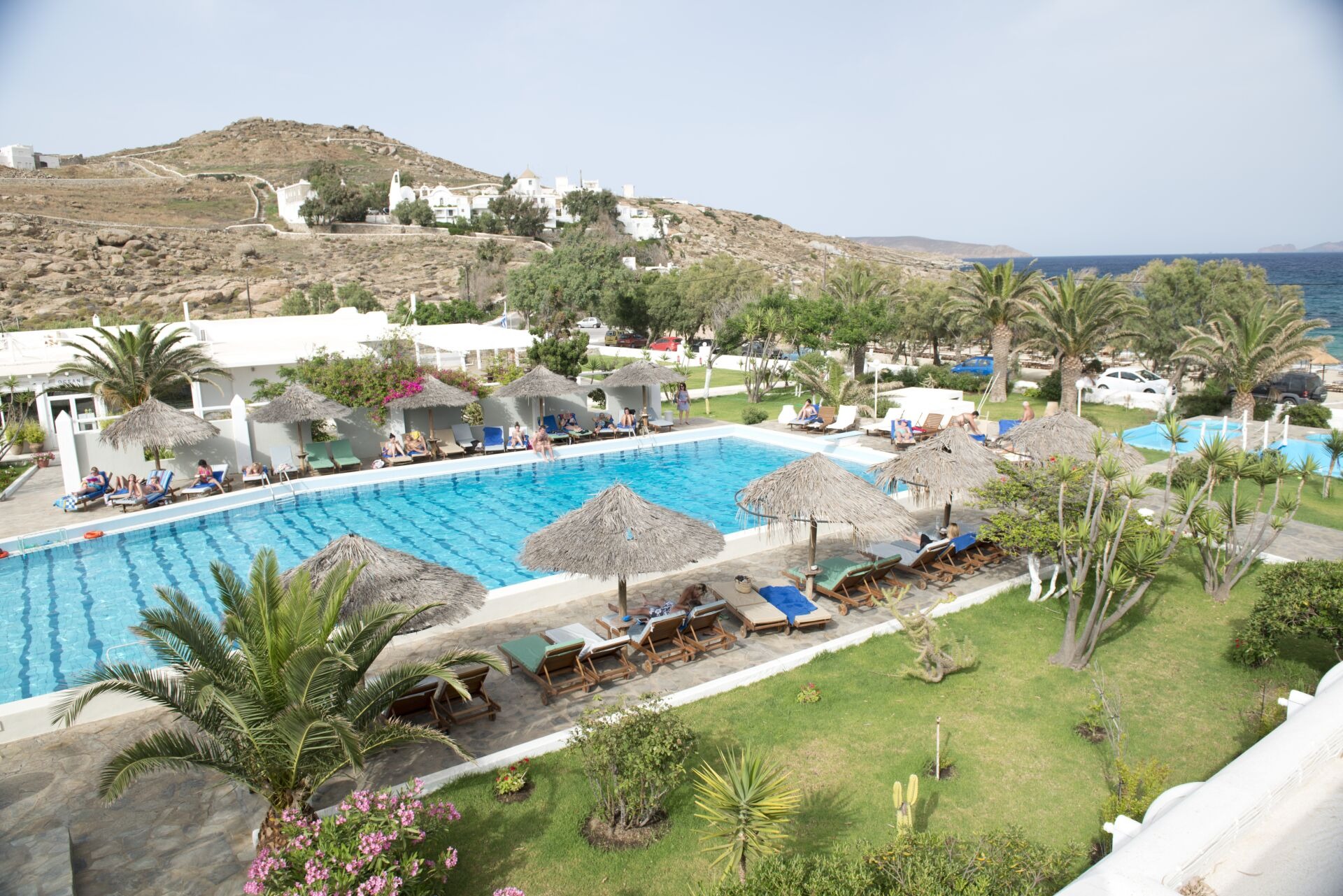 Accommodation with swimming pool