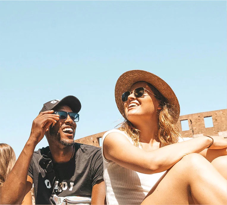 Cultural Experiences travellers on Colosseum Special Tour