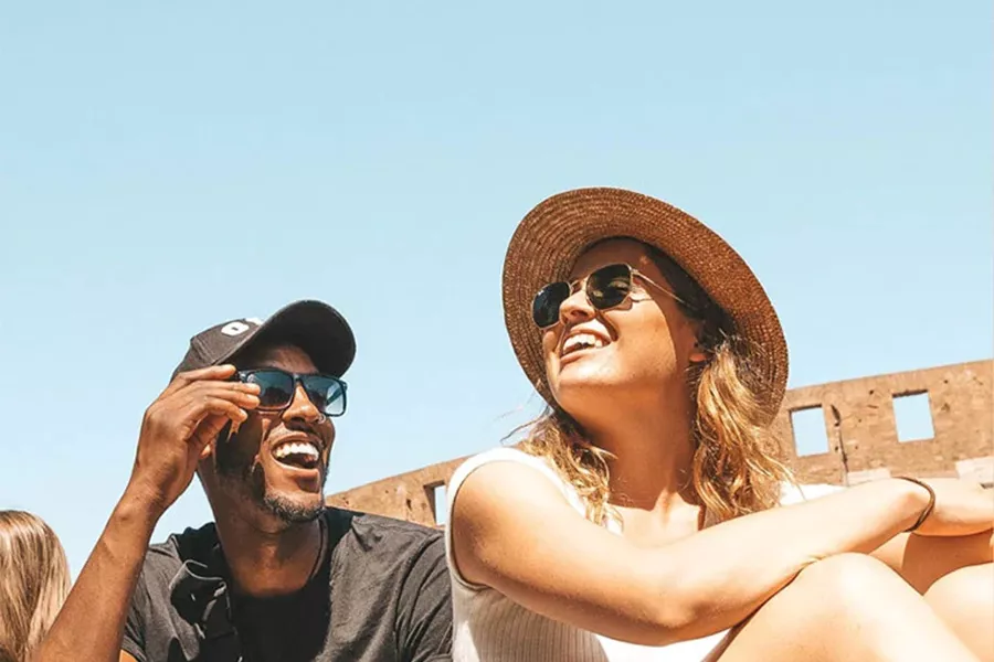 Cultural Experiences travellers on Colosseum Special Tour