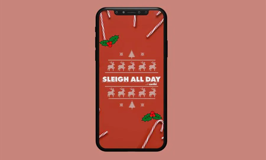 Contiki Sleigh All Day Mobile Background 02