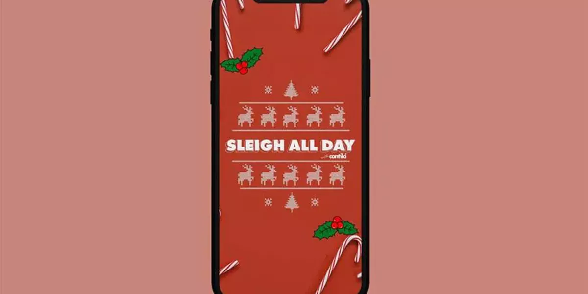 Contiki Sleigh All Day Mobile Background 02