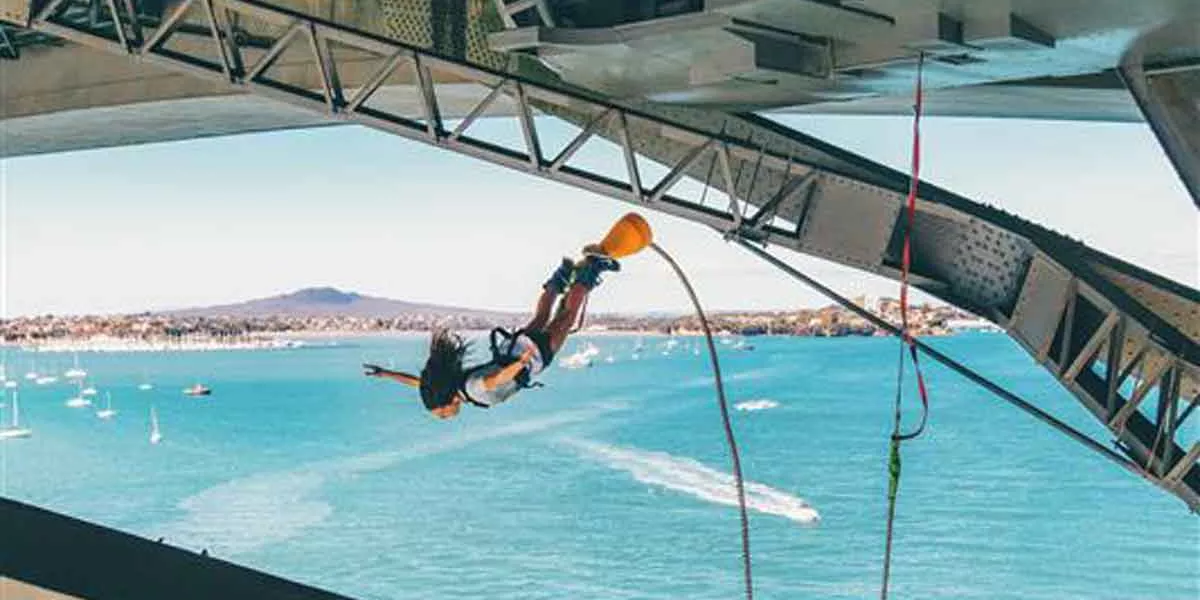 Tourist Bungee Jumping Auckland New Zealand