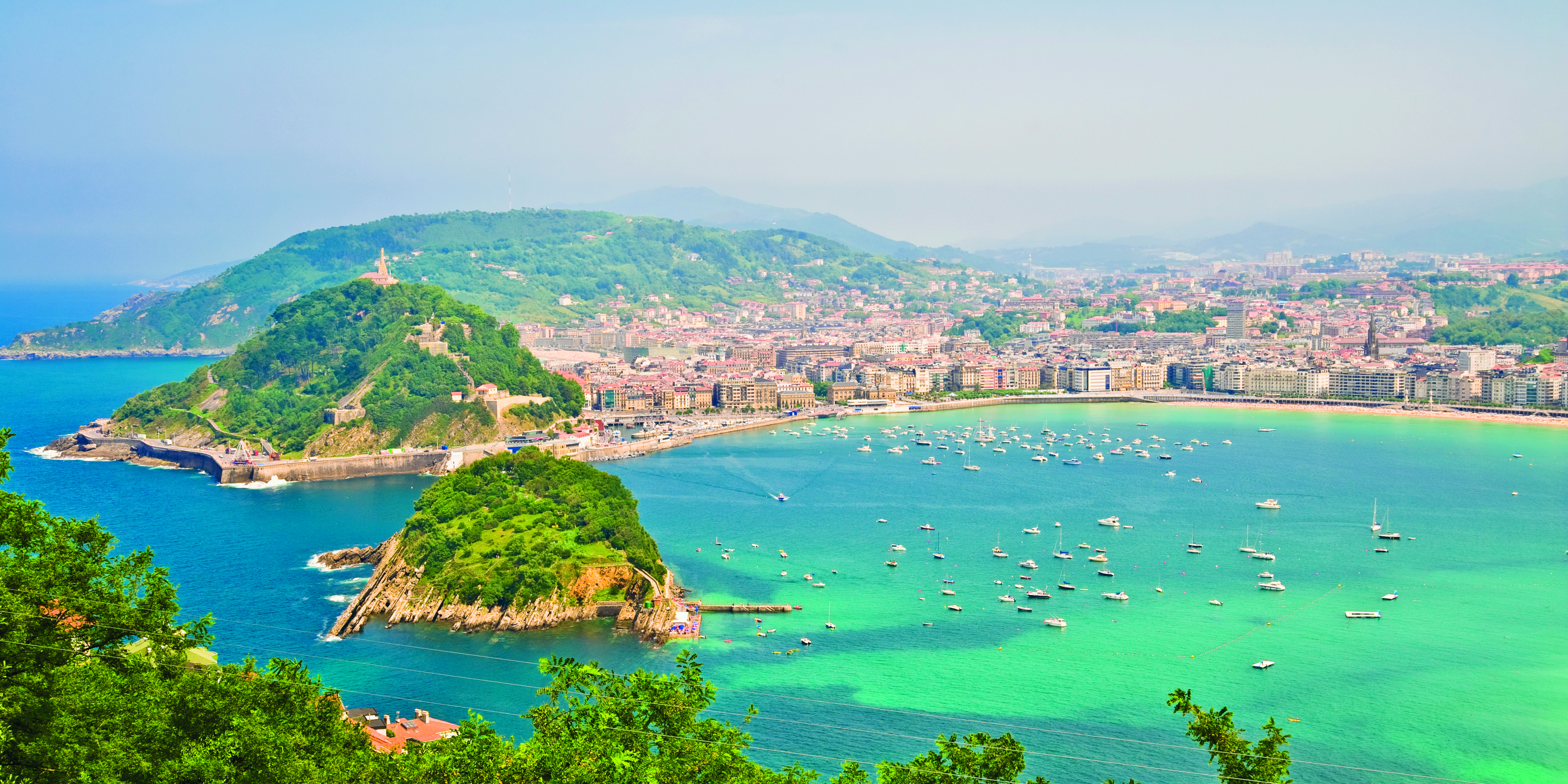 Bay Of La Concha, San Sebastian, Spain 111873723