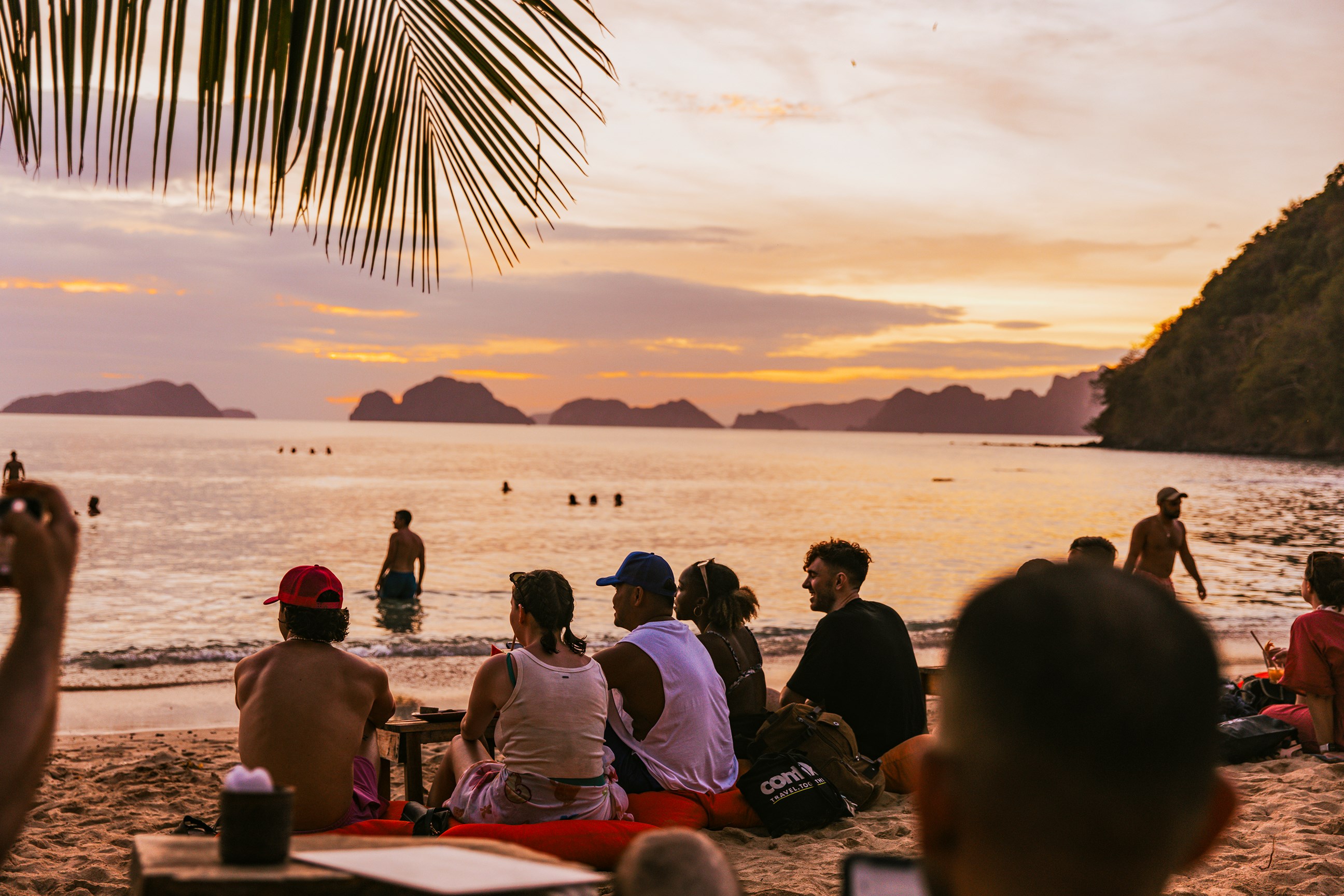 Catch a scenic sunset at Las Cabanas
