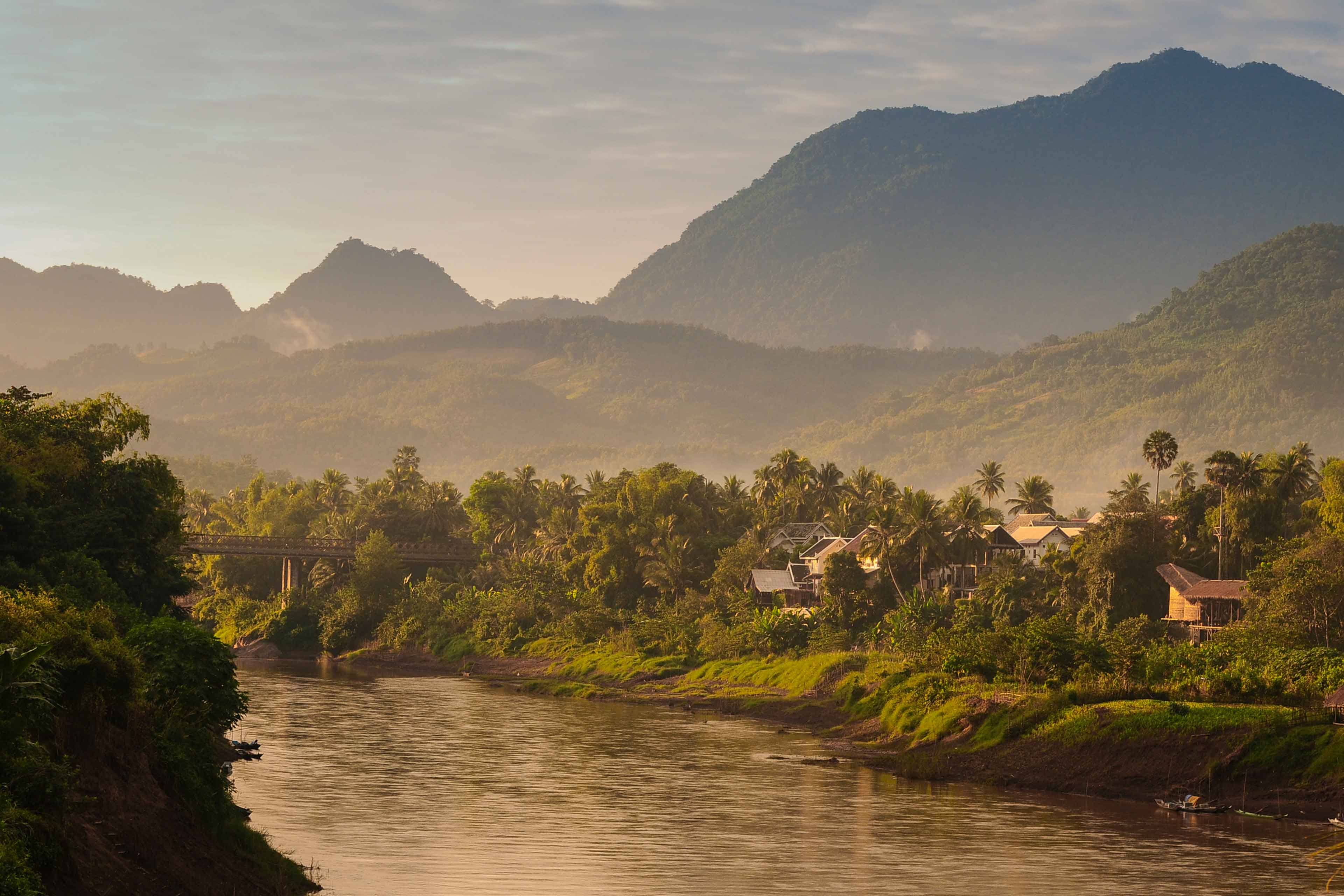 Scenic View in Laos 