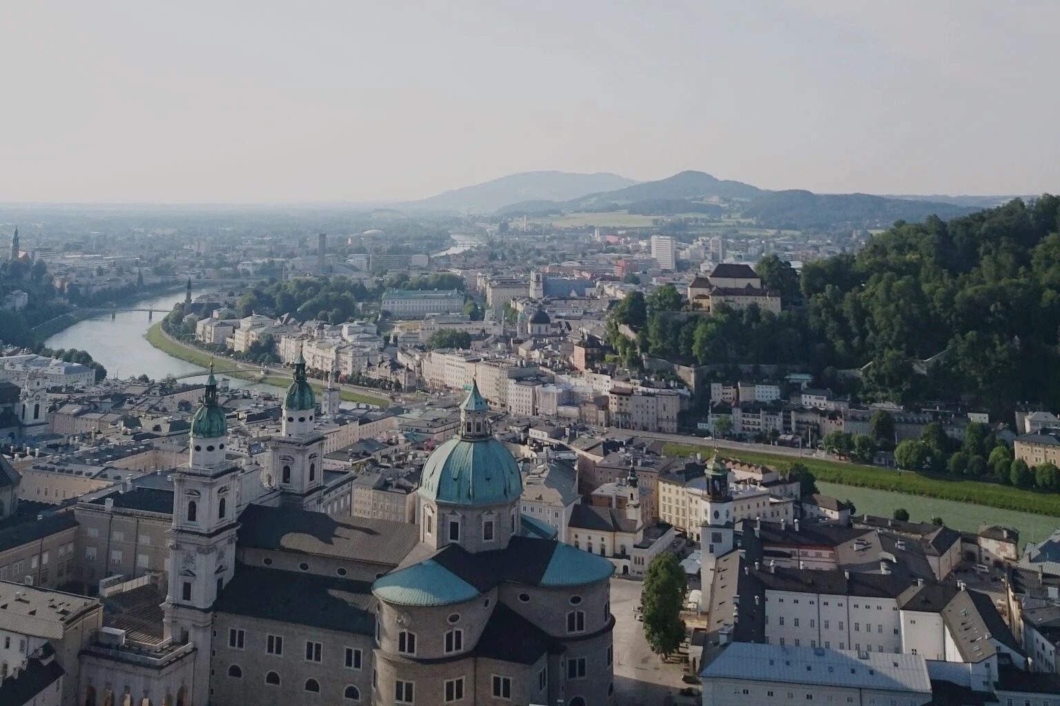 Vienna view from the above