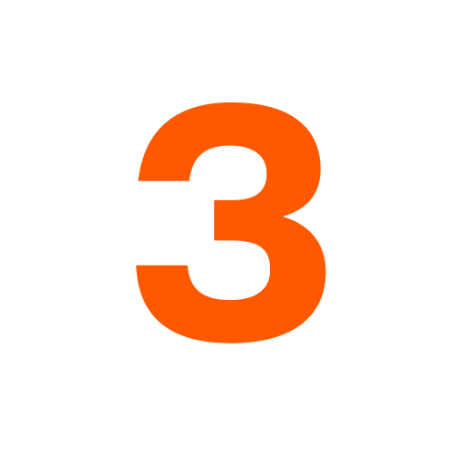 Number 3 icon