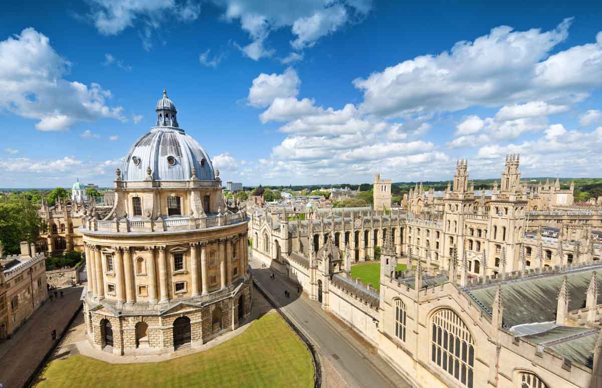 Univeristy Of Oxford Aerial View