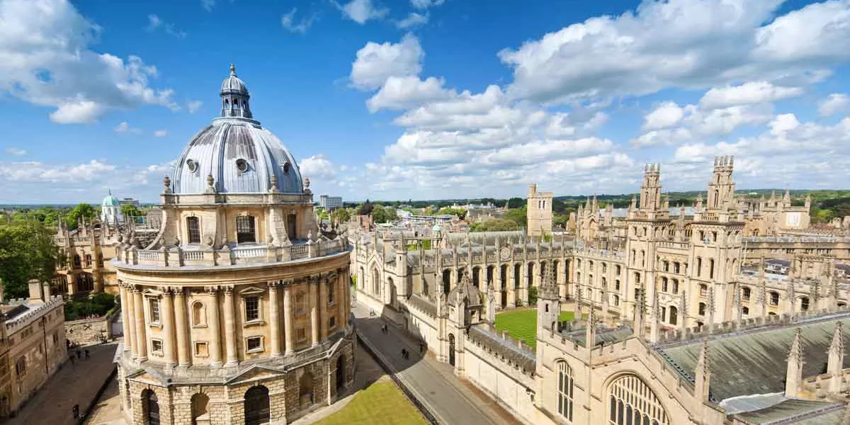 Univeristy Of Oxford Aerial View