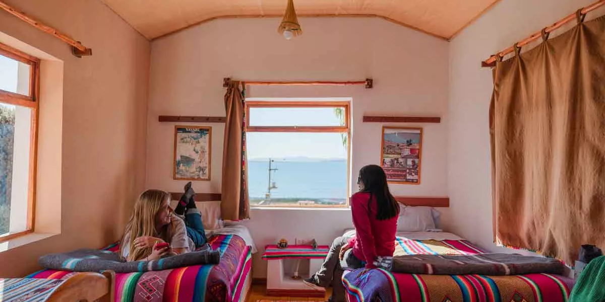 Friends In A Room In Peru