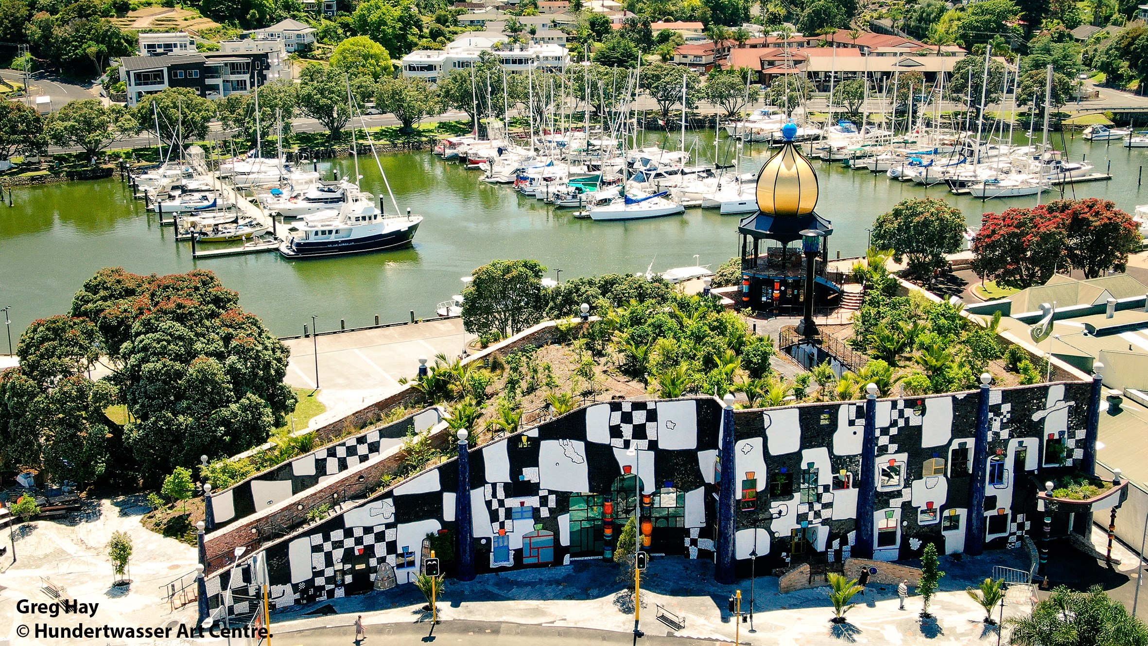View the Hundertwasser Art Center