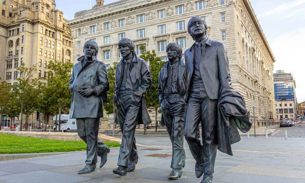 The Beatles Statue Liverpool England