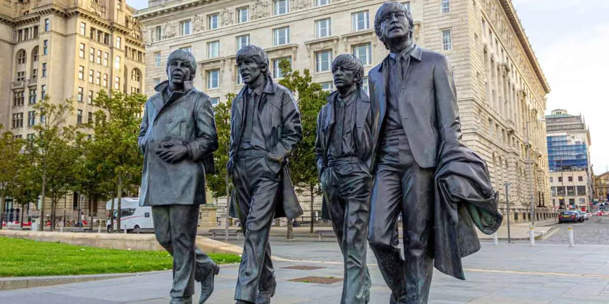 The Beatles Statue Liverpool England