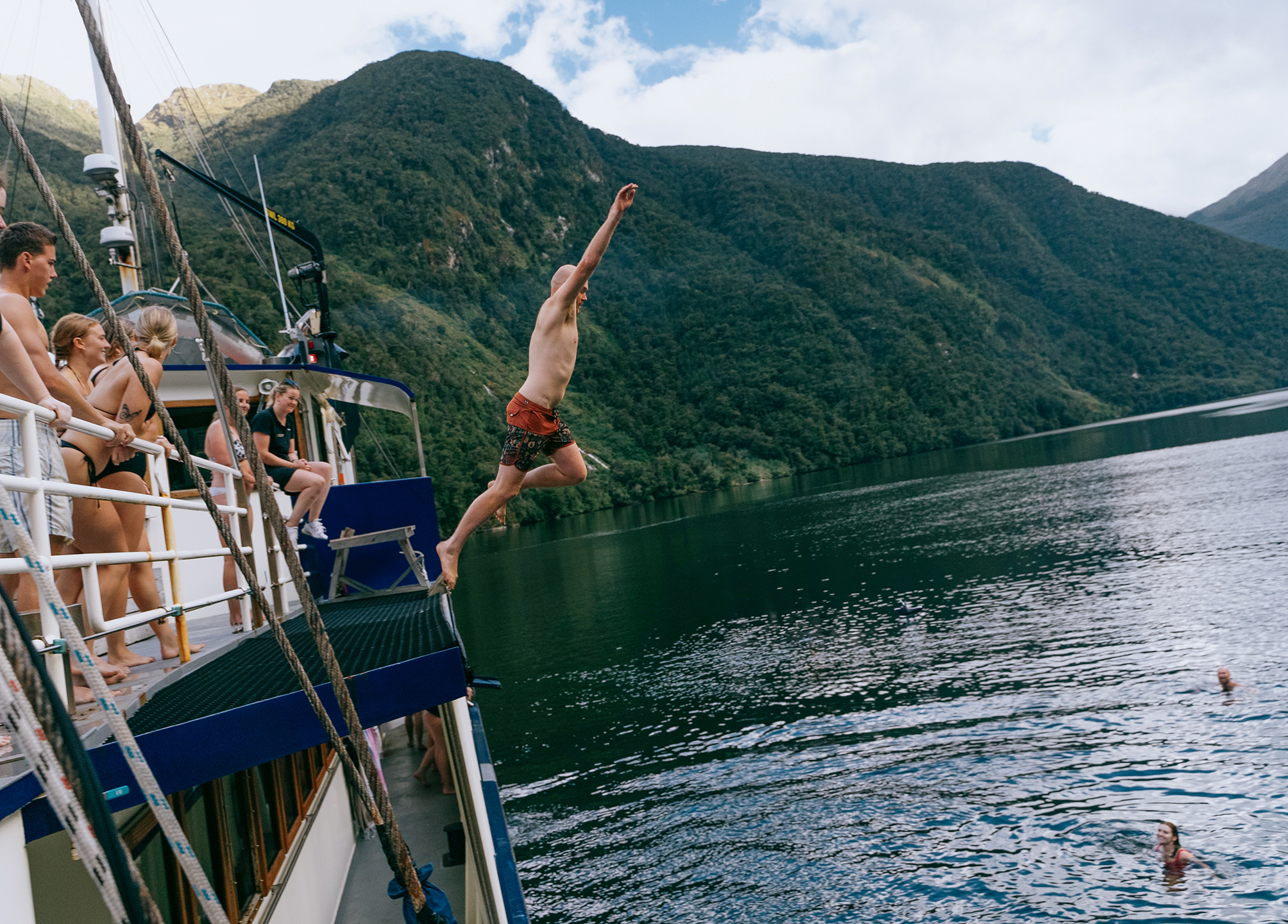 Plunge into an Icy Fiord