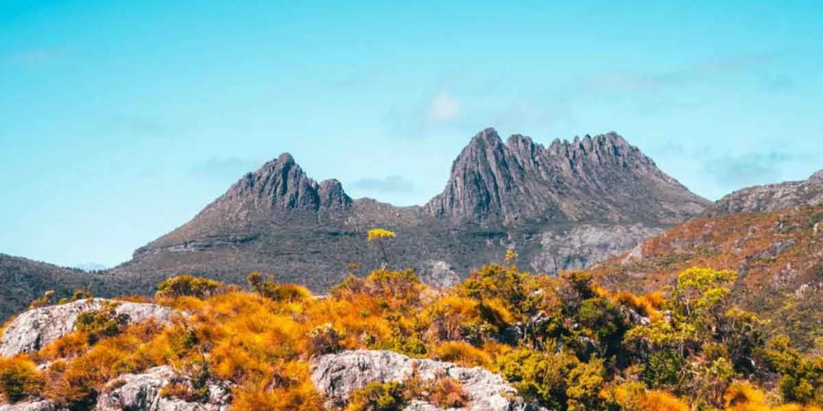 Mountain In Australia Blue Skies