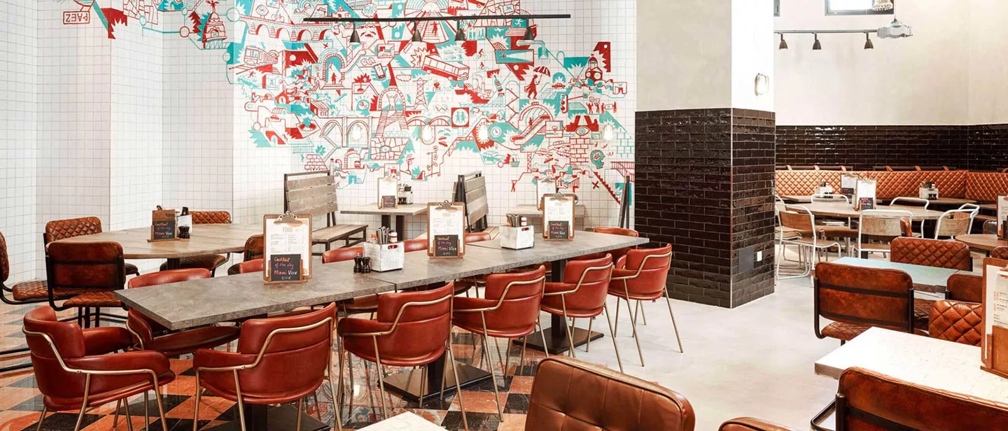 Generator Hostel Dining Room