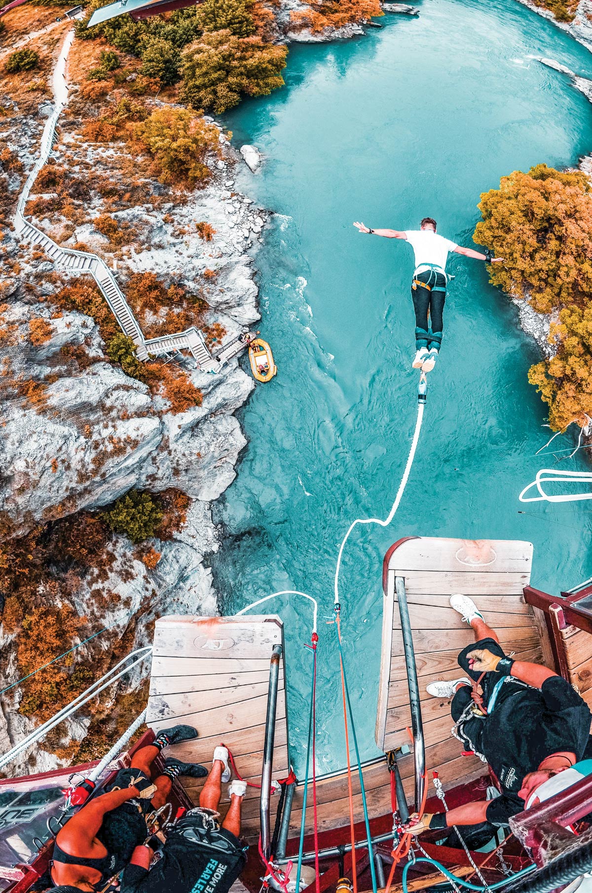 Person Jumping In To Water