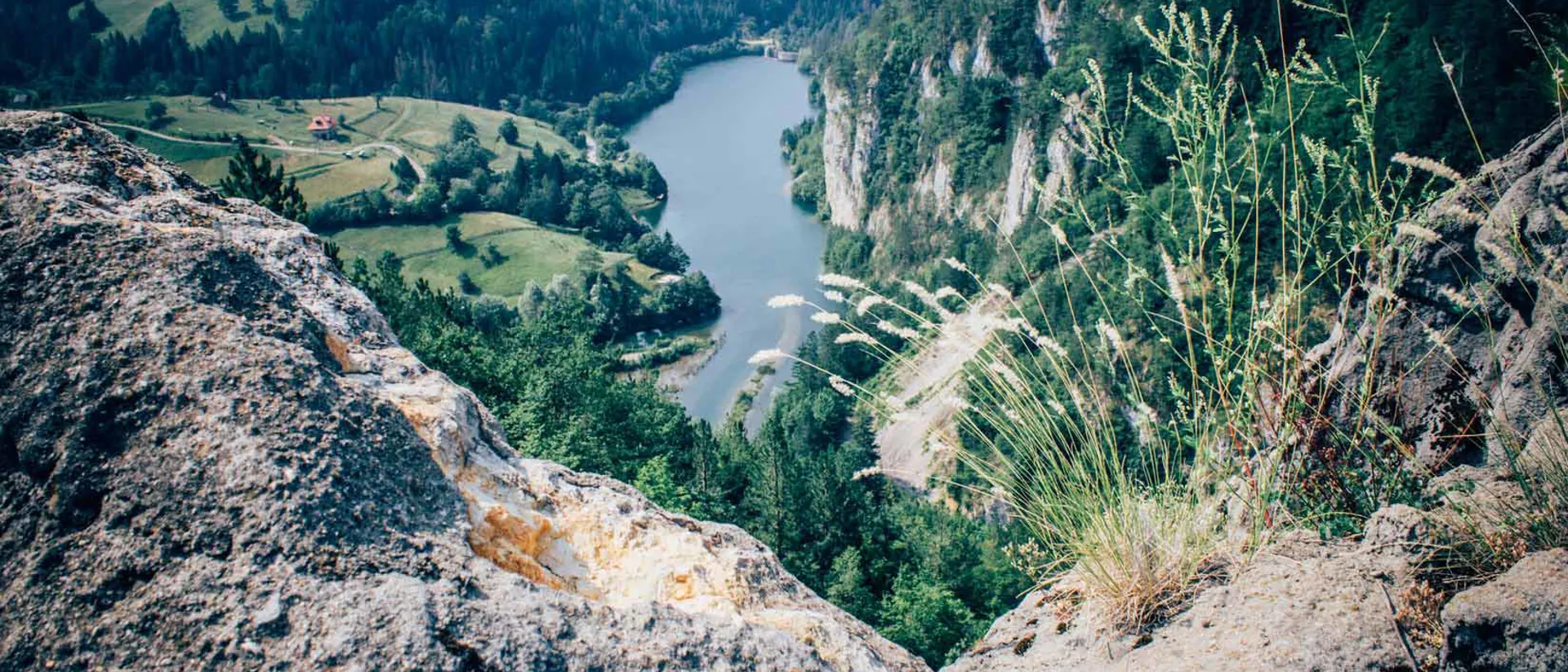 Artificial Lake Zaovine on Tara Mountain in Serbia’s Tara National Park