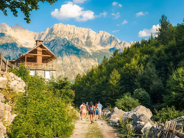 young people in nature