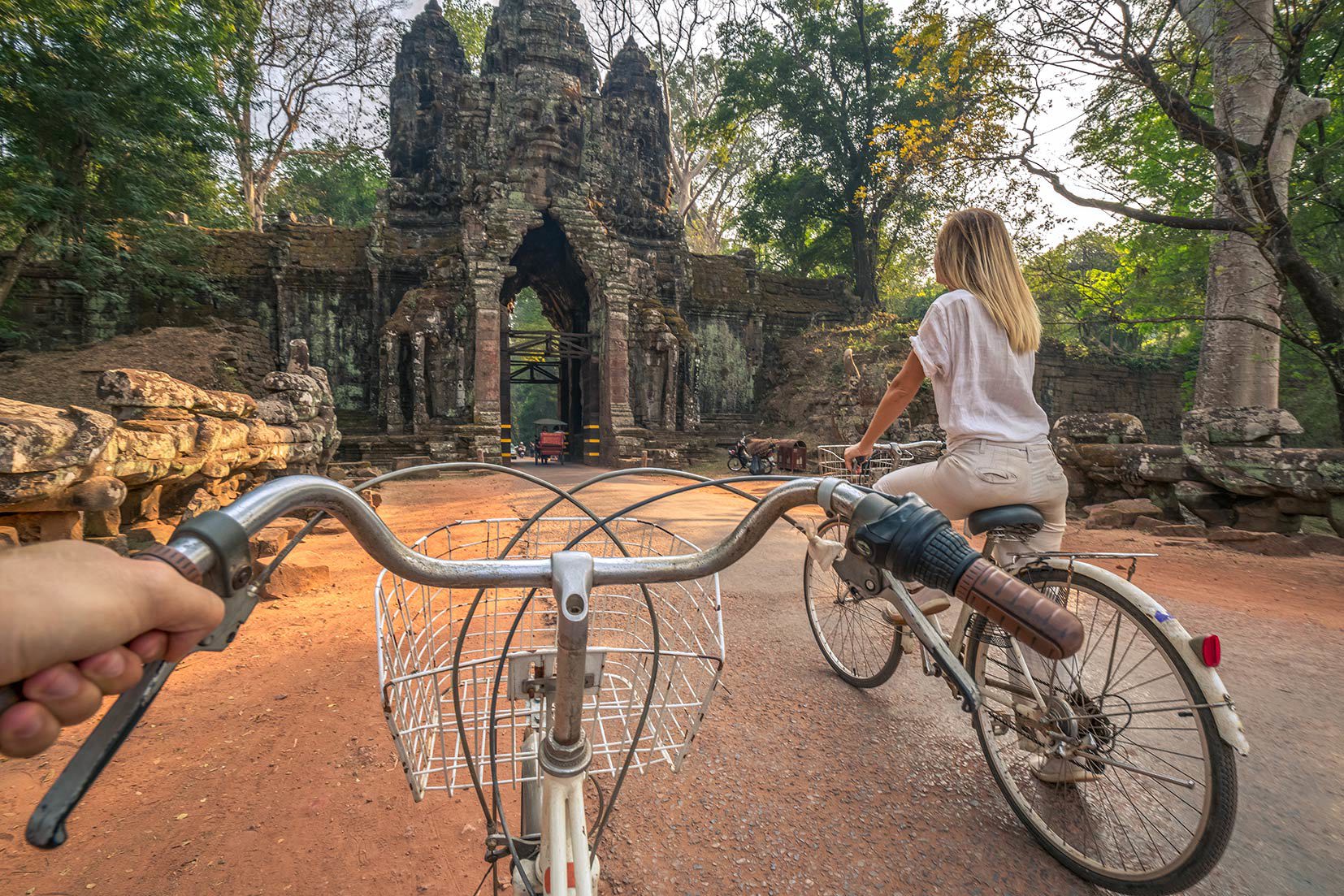 Ride a Bike Through Ancient Angkor
