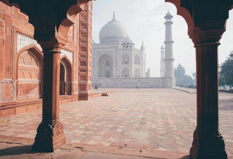 Taj Mahal view