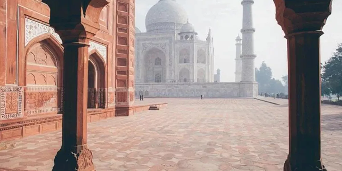Taj Mahal view