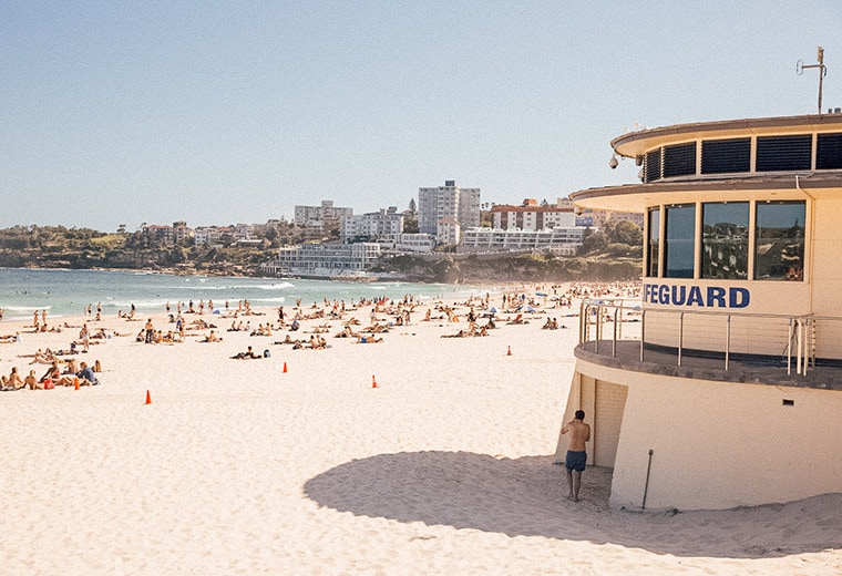 Bondi Beach in Sydney, Australia