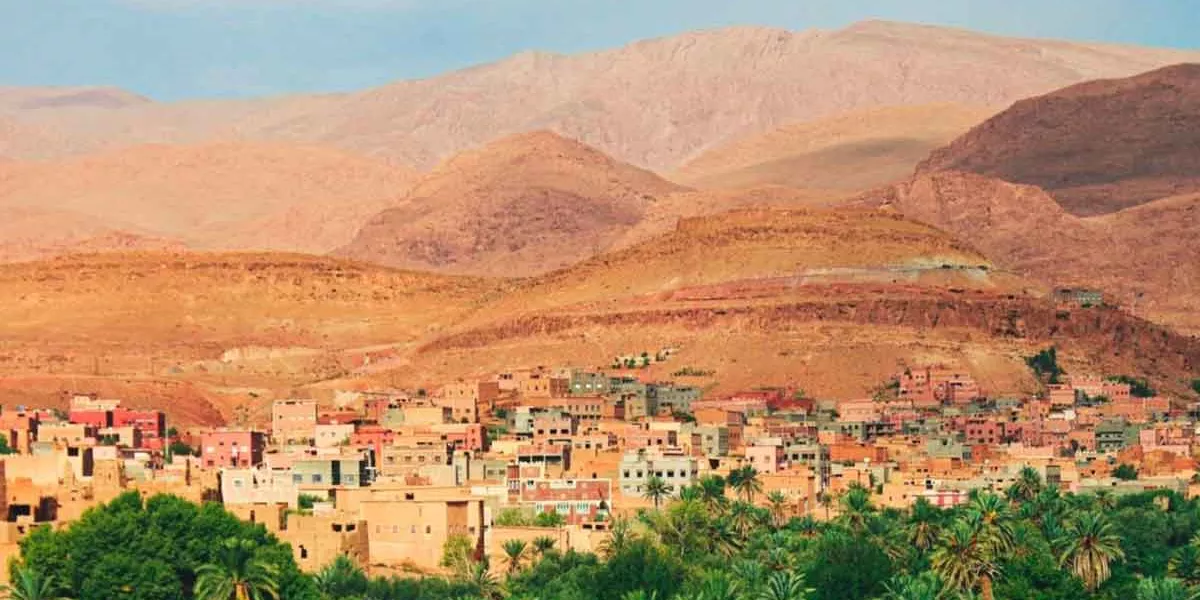 Shot Over City Morocco
