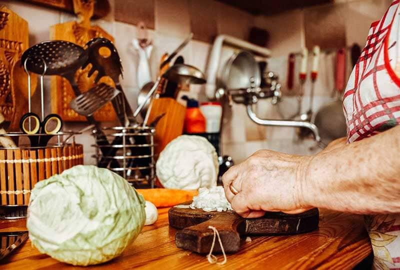 Traditional Kitchen Cooking