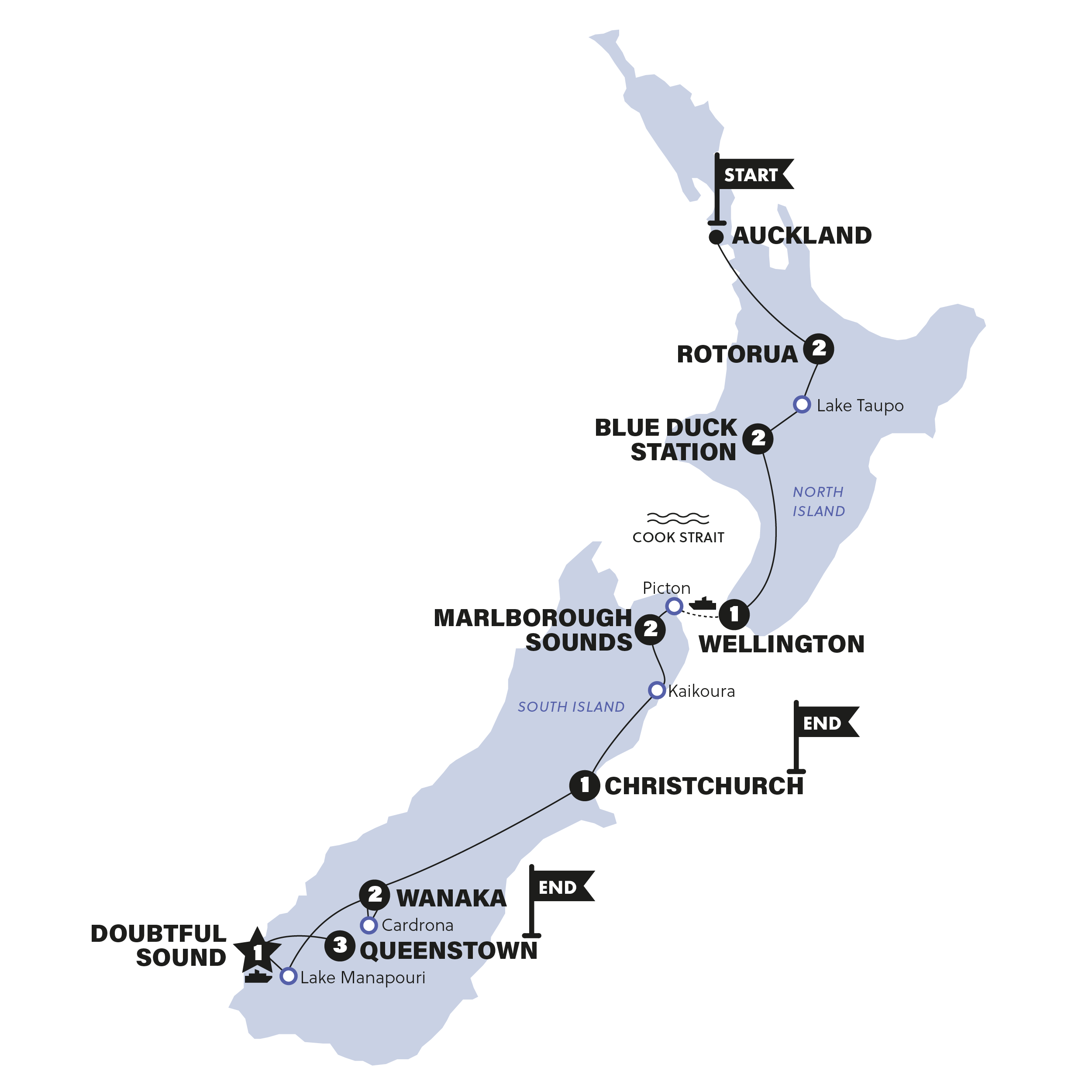 New Zealand Tours & Trips 2024 / 2025 Contiki AU