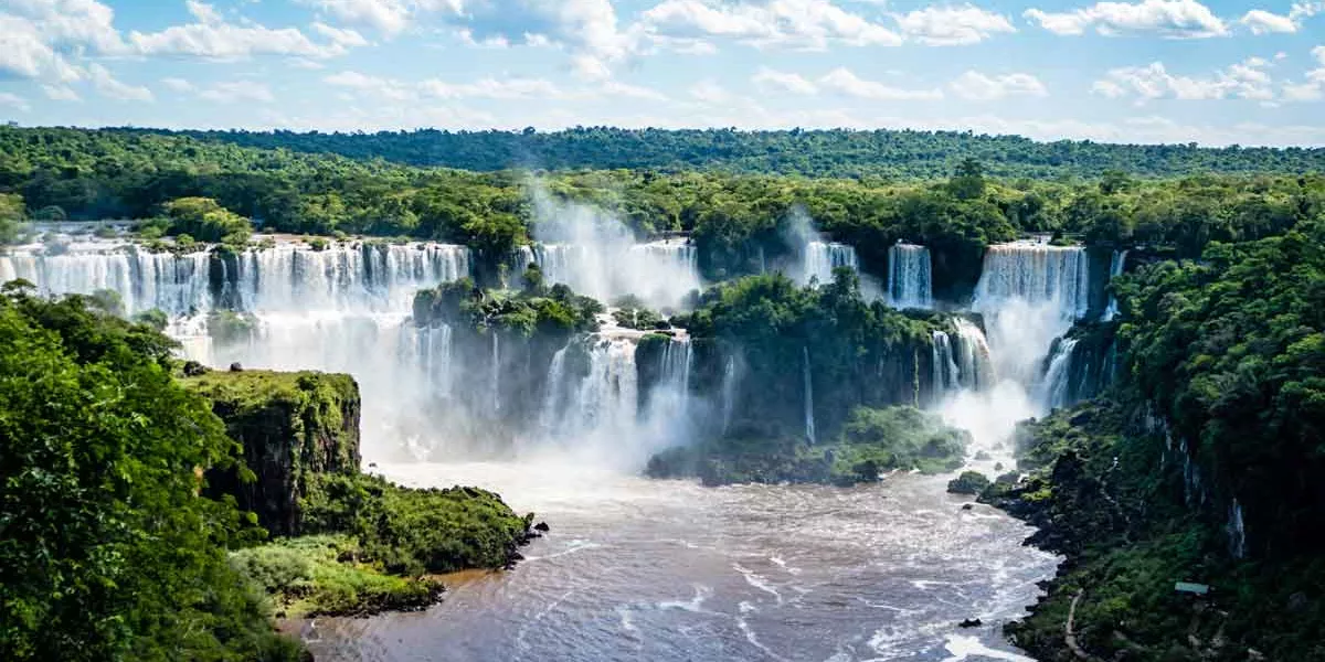 Iguassu Waterfall Brazil Argentina
