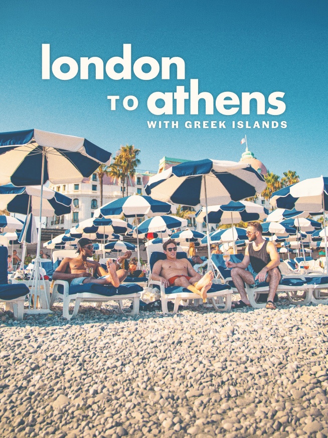 London to Athens with Greek Islands Tour
