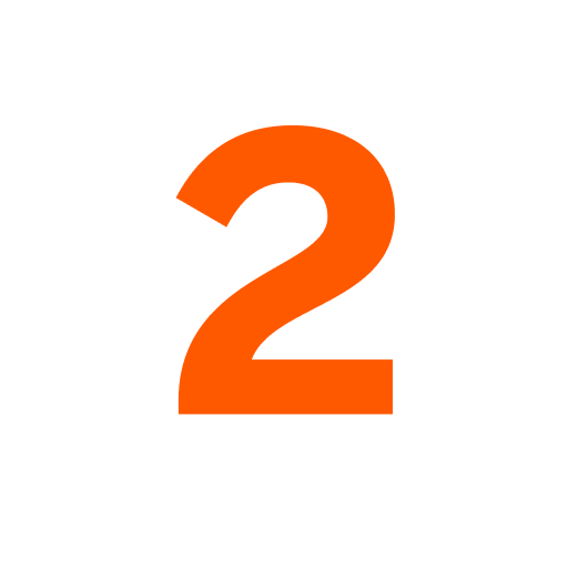 Number 2 icon