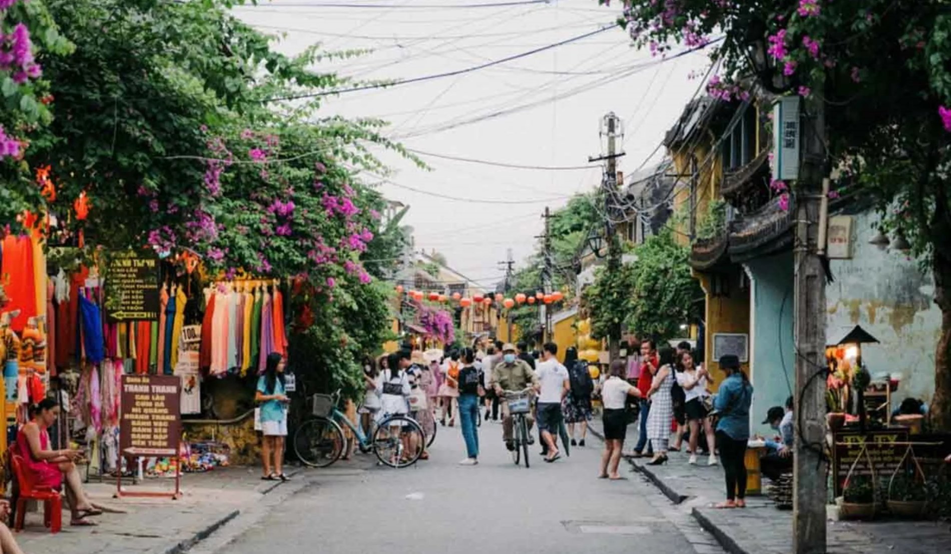 Vibrant Vietnam Street