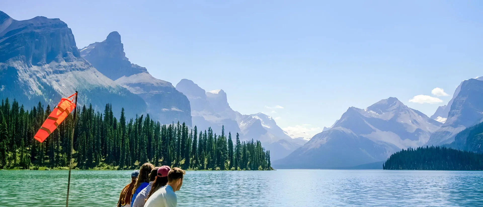 Friends Enjoying Mountains View