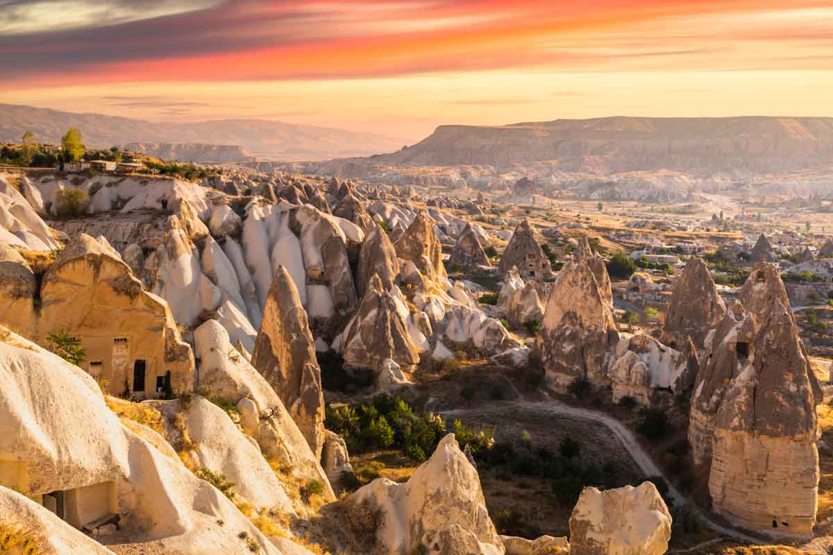 Sunrise Over Goreme Cappadocia Turkey