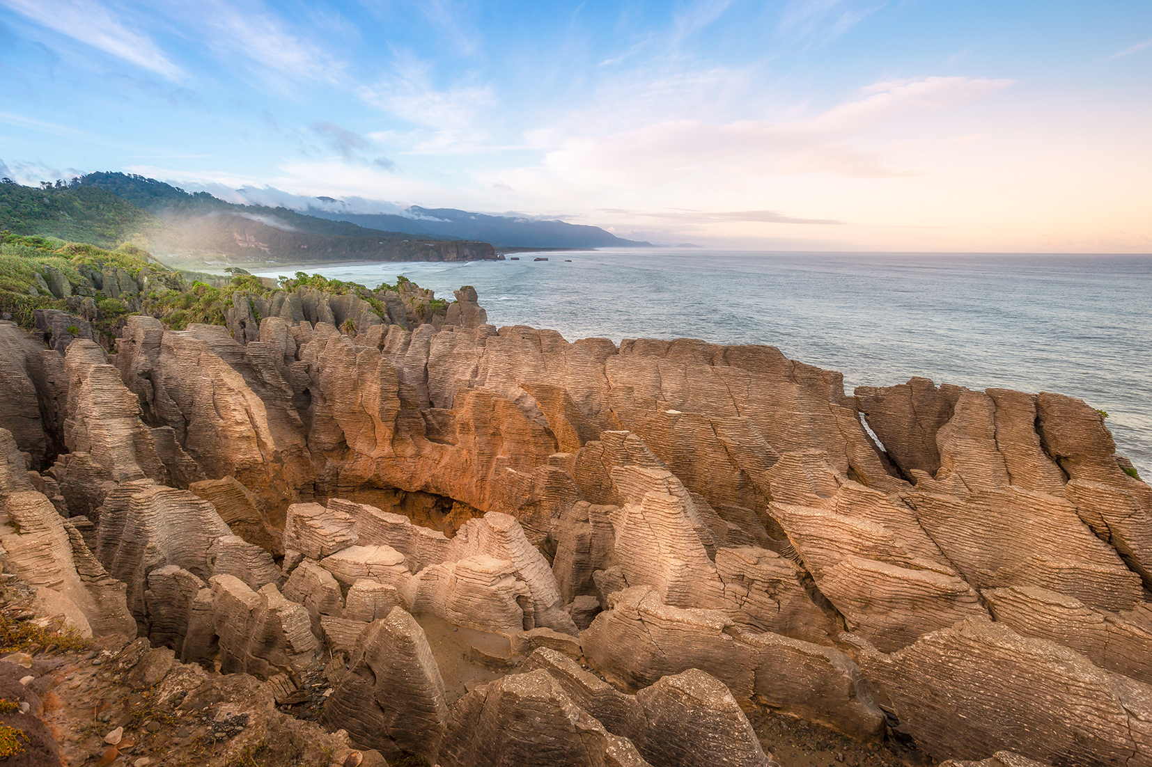 See the Pancake Rocks