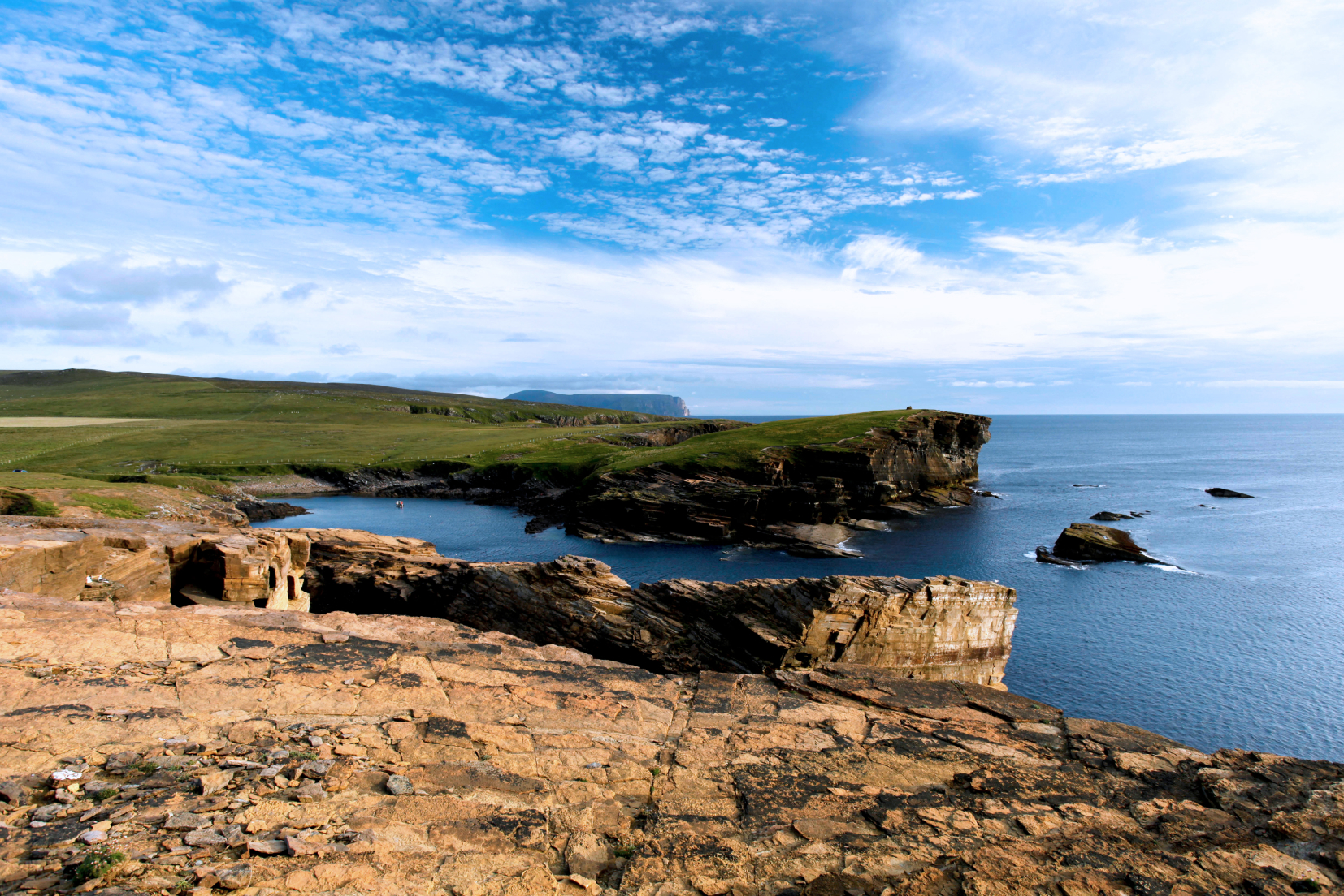Take a coastal walk along Orkney's Coastline