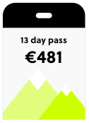 Ski 13 Day Pass