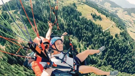 Contiki Short Breaks Young Traveller Paragliding In Europe