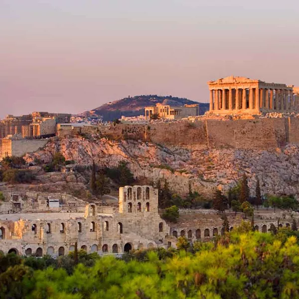 View Of The Acropolis Landmark Greece