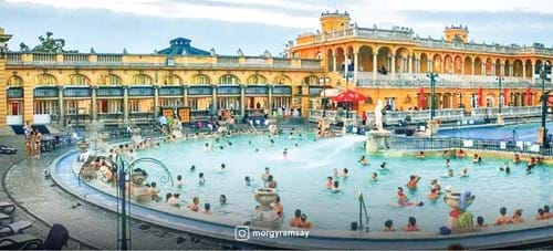 Hungarian bath, swimming pool