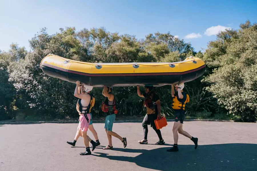 Travellers White Water Rafting