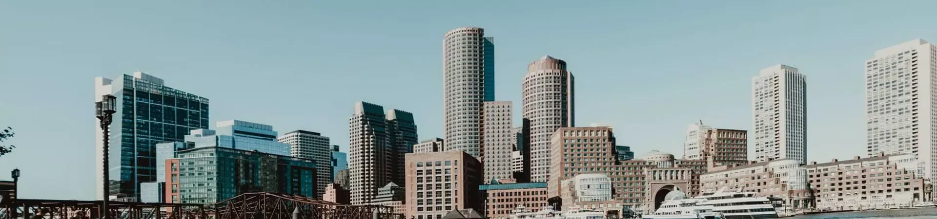 Contiki Crawl Boston city skyline