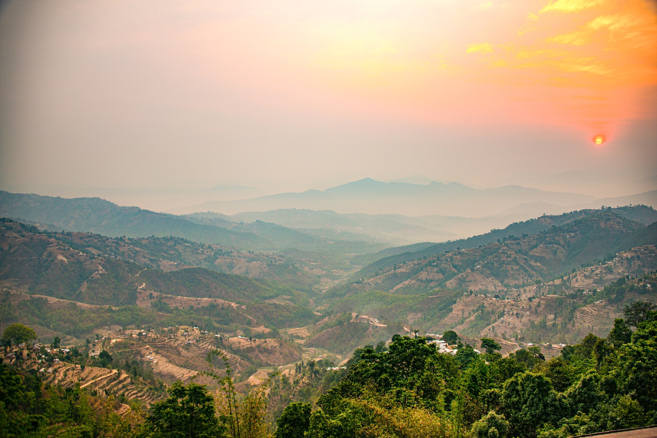 Trek from Nagarkot to Dhulikhel