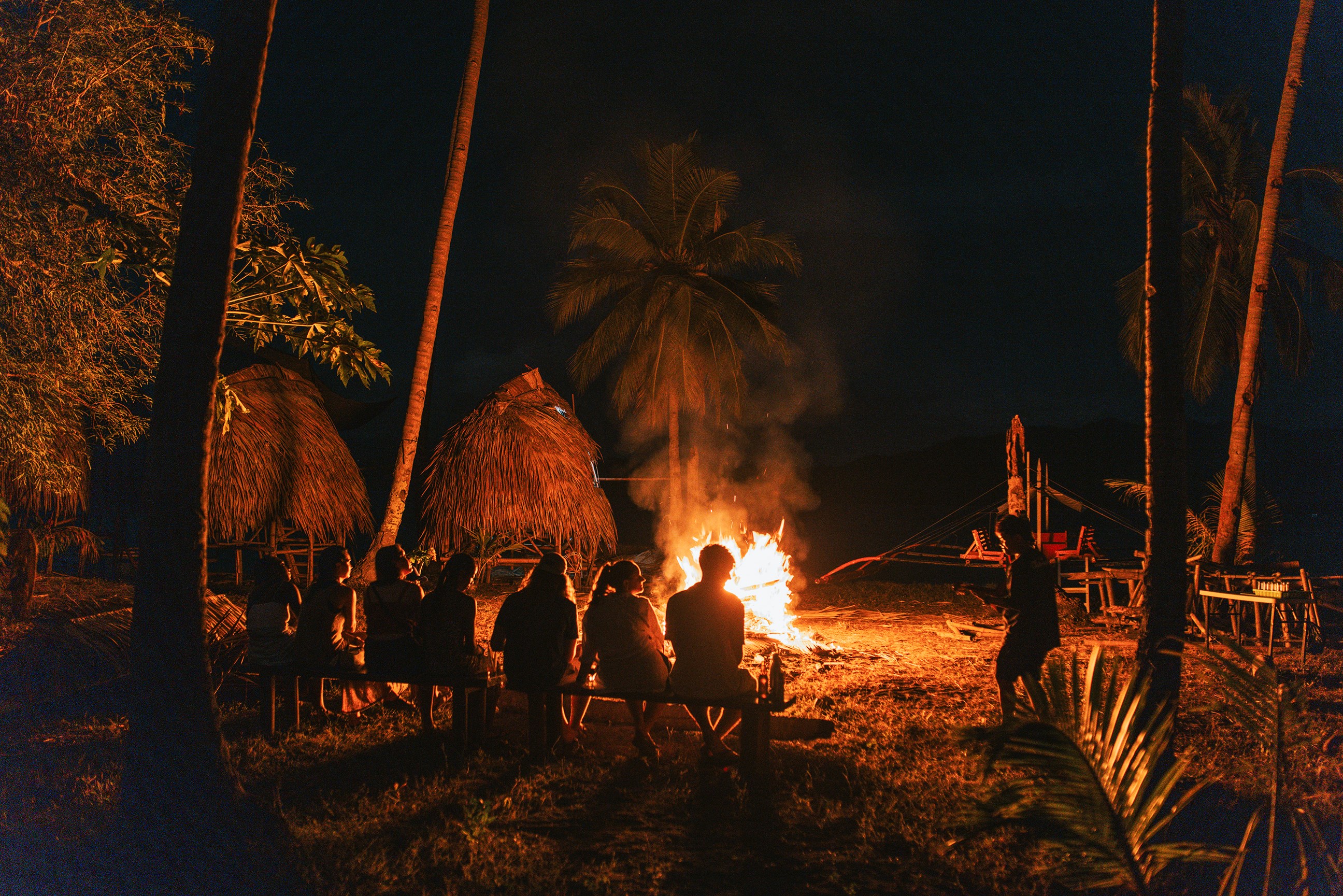 Enjoy shore-side camping & dinner