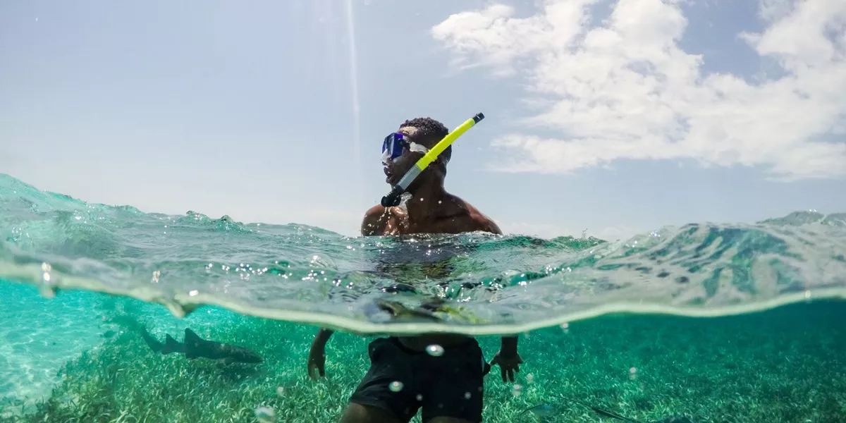 Snorkelling In Belize