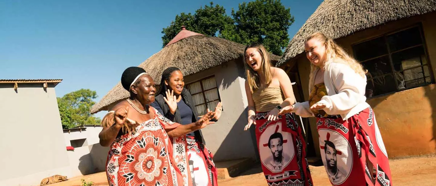Four Women Dancing