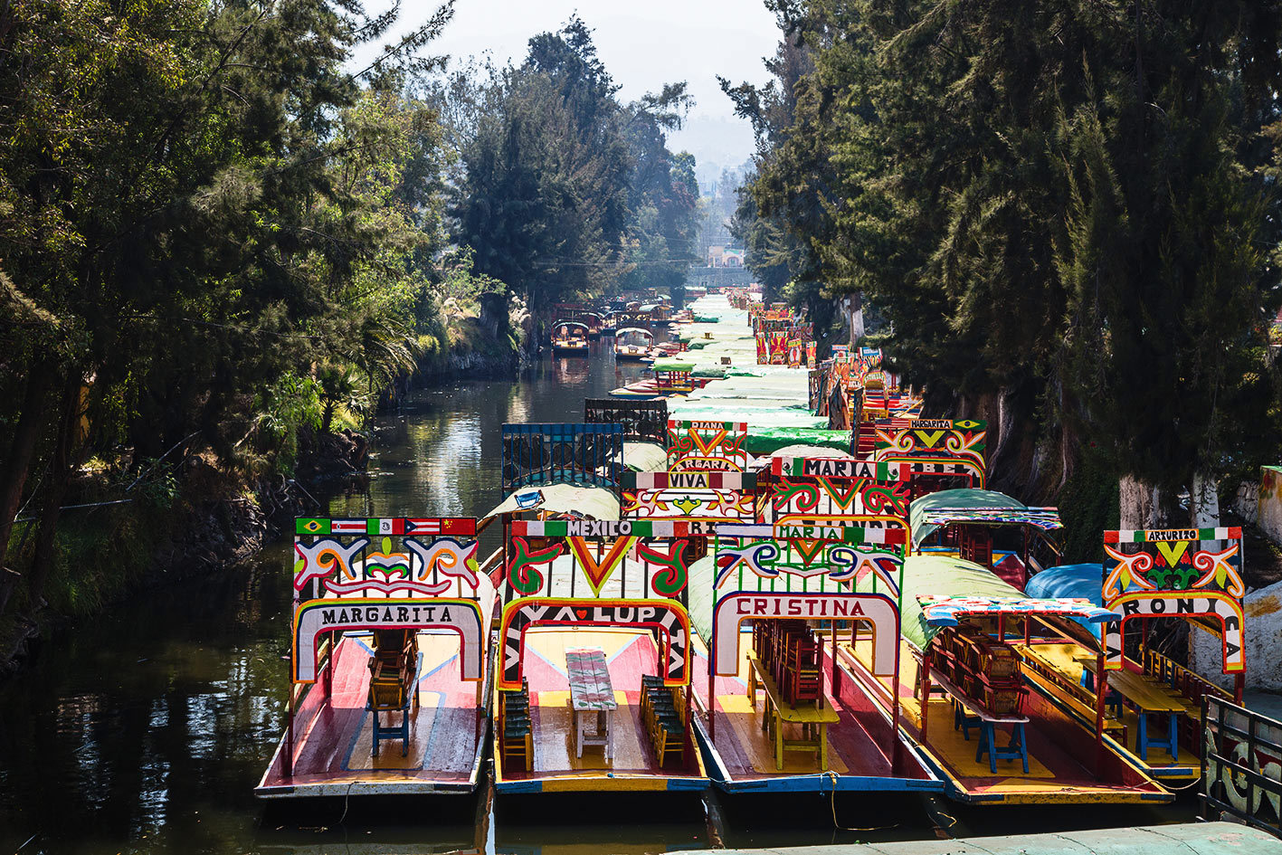 Cruise Xochimilco by Trajinera