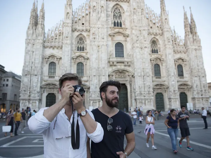 Taking Photos In Milan